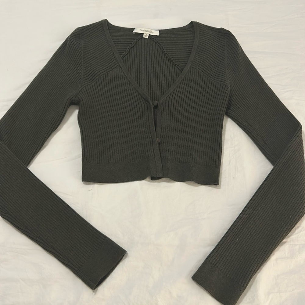 NWOT Favorite Daughter Cropped Cardigan, Size S